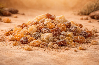 Benzoin resin for resinous essential oils