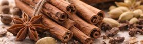 Spicy essential oils aroma family