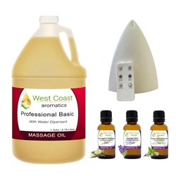 Professional Massage Oil & Diffuser Set