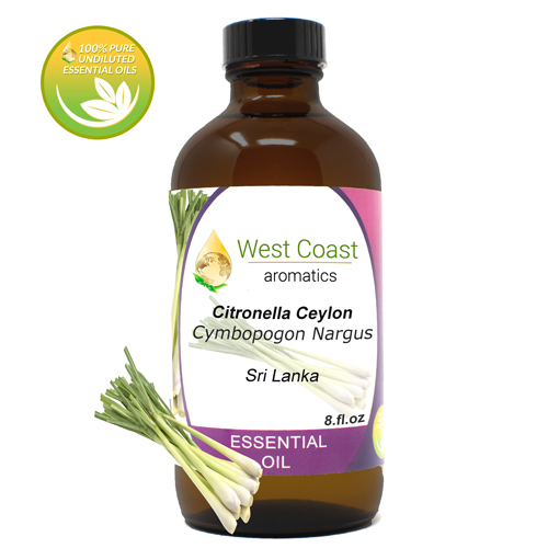 CITRONELLA Bulk Essential Oil West Coast Aromatics
